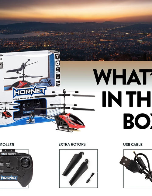 Load image into Gallery viewer, Hornet 2CH Mini IR RTF Electric RC Helicopter (Colors May Vary)
